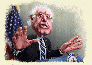 Bernie Sanders - Caricature (Painting)