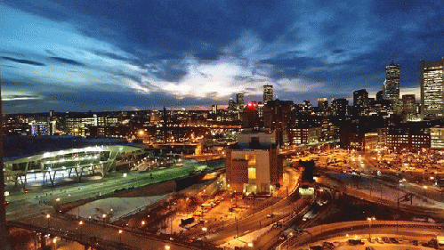 Boston MA sunset, From ImagesAttr