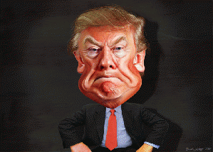 Donald Trump - Caricature Donald Trump - Caricature