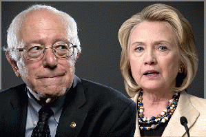 Bernie Sanders/Hilary Clinton, From MyPhotos