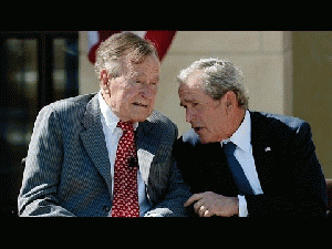 Don't Expect The Bushes To Jump On The Trump Train