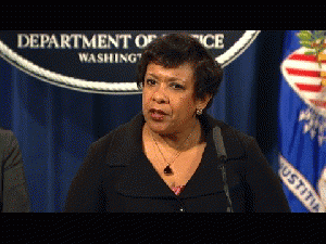 Loretta Lynch's statement on North Carolina bathroom., From YouTubeVideos