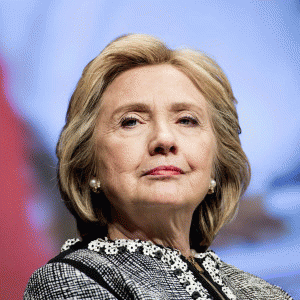 Democratic presidential candidate Hillary Clinton., From ImagesAttr