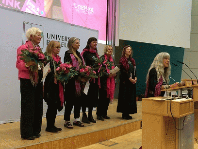 CODEPINK Delegation At The Bayreuth Award Ceremony