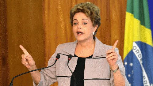 Brazilian President Dilma Rousseff defends herself against the effort to oust her.