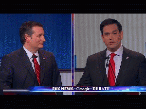 GOP Debate: Rubio and Cruz Clash, From YouTubeVideos