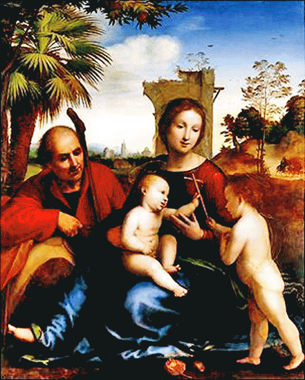 The Rest on the Flight into Egypt by Fra Bartolomeo