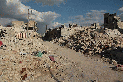 Syria devastation