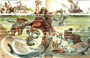 .Down Goes McGinty,. by Eugene Zimmerman, 1900 .Down Goes McGinty,. by Eugene Zimmerman, 1900
