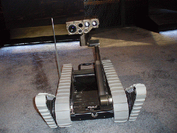 XM1216 Small Unmanned Ground Vehicle (SUGV) at the 2008 AUSA Conference