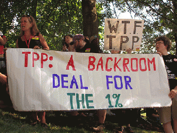 Anti TPP rally