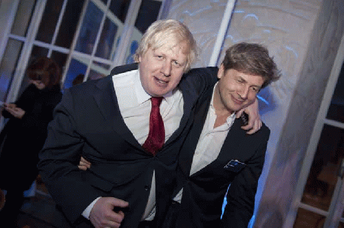 Boris Johnson with brother Leo: His 