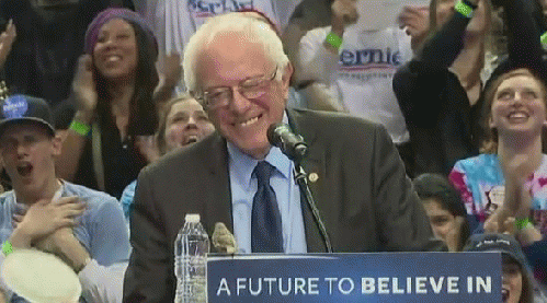 Sanders trashes Democratic leaders, says he's still running for president, From ImagesAttr
