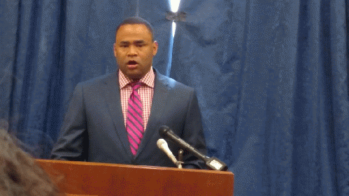 Rep. Mark Veasey, convener of today's press conference
