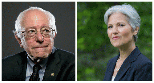 Bernie Sanders Jill Stein, From ImagesAttr