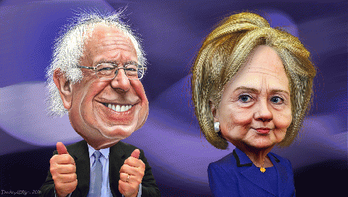 Bernie Sanders officially endorses Hillary Clinton for president, From ImagesAttr