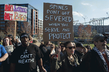 Minneapolis rally and march to support the people of Baltimore