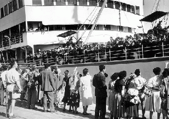 Immigrants Arriving at Israel's Haifa Port, From FlickrPhotos