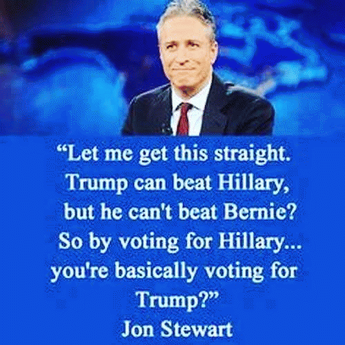 Jon Stewart's Message to the Superdelegates