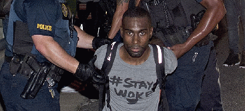 DeRay Mckesson going to jail to stop the madness in Baton Rouge Lousiana.