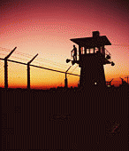 Prison at Sunset