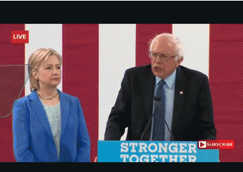 Bernie Sanders endorses Hillary Clinton