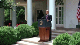 President Barack Obama announces his policy against deportation of 