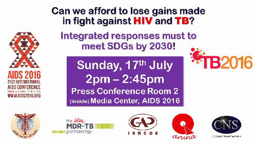 Living with HIV but dying of TB - or NCDs such as diabetes - is unacceptable!