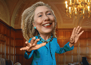 Hillary Clinton - Caricature, From FlickrPhotos