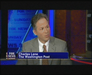 Washington Post editorial writer Charles Lane appearing on Fox News, From ImagesAttr
