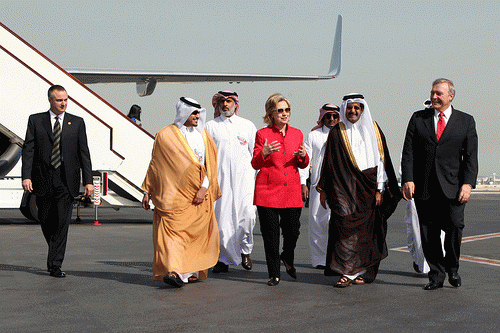 Secretary Clinton Travels to Saudi Arabia