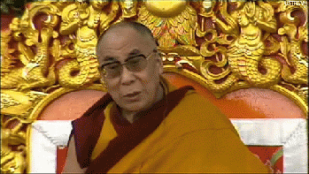 His Holiness the Dalai Lama, the Spiritual Guru of Tibetans