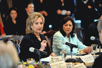 Secretaries Clinton and Solis Participate in the President's Interagency Task Force To Monitor and Combat Trafficking in Persons