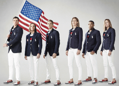 Ralph Lauren U.S.-Made Olympic Uniforms, From ImagesAttr