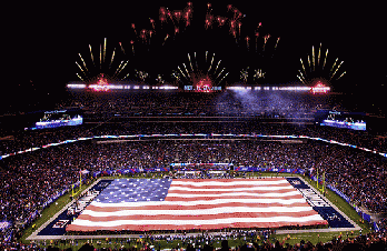 Marines, Sailors, Coast Guardsmen, Airmen and Soldiers unfurl American Flag., From FlickrPhotos