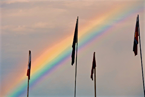 Sacred Stones Camp at Standing Rock, Sept 8, 2016.