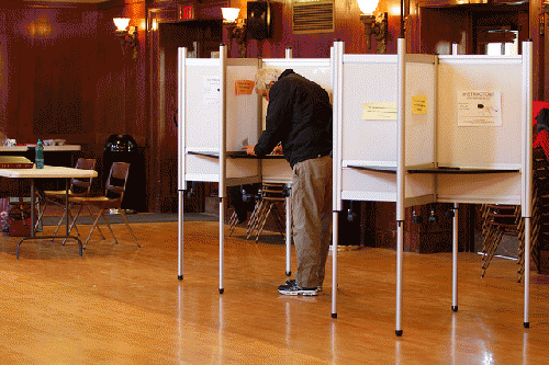 Casting ballot, From FlickrPhotos