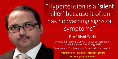 Preventing cardio-vascular diseases is a public health imperative: Prof Rishi Sethi of KGMU