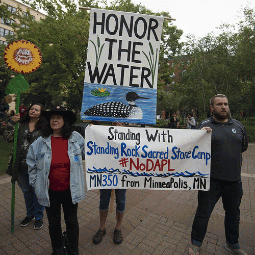 Protest against the Dakota Access Pipeline, From FlickrPhotos