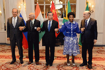 International Relations and Cooperation Minister Maite Nkoana-Mashabane at the 10th BRICS Foreign Ministerial Meeting, 20 Sep 2016