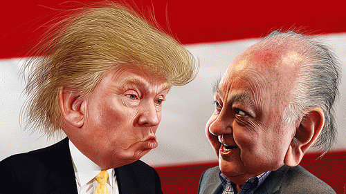 Donald Trump and Roger Ailes, From FlickrPhotos