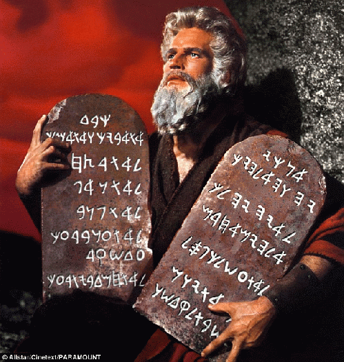 Charlton Heston as Moses, From ImagesAttr