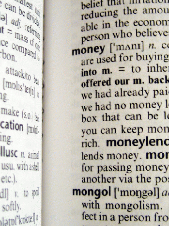 All about what money does,but nothing about what money is., From FlickrPhotos
