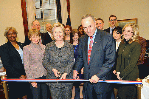 Clinton and Schumer-- two peas in a neoliberal pod, From FlickrPhotos