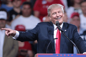 Donald Trump speaking with supporters in Phoenix, Arizona. June 18, 2016., From ImagesAttr