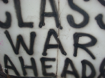 .Class War Ahead., From FlickrPhotos
