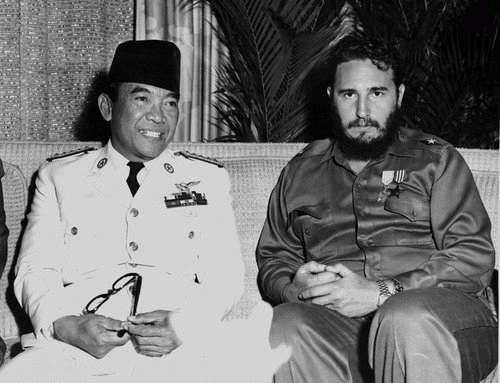 Fidel with President Sukarno Fidel with President Sukarno