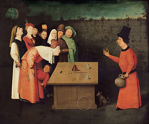 The Conjurer by Hieronymus Bosch (circa 1450--1516)