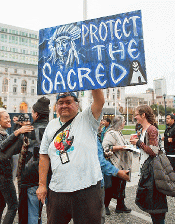 From commons.wikimedia.org/wiki/File:Stand_with_Standing_Rock_SF_Nov_2016_06.jpg: Stand with Standing Rock, From Images