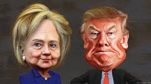 Hillary Clinton and Donald Trump